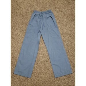 Womens MG Medgear Size Small Blue Scrub Bottoms